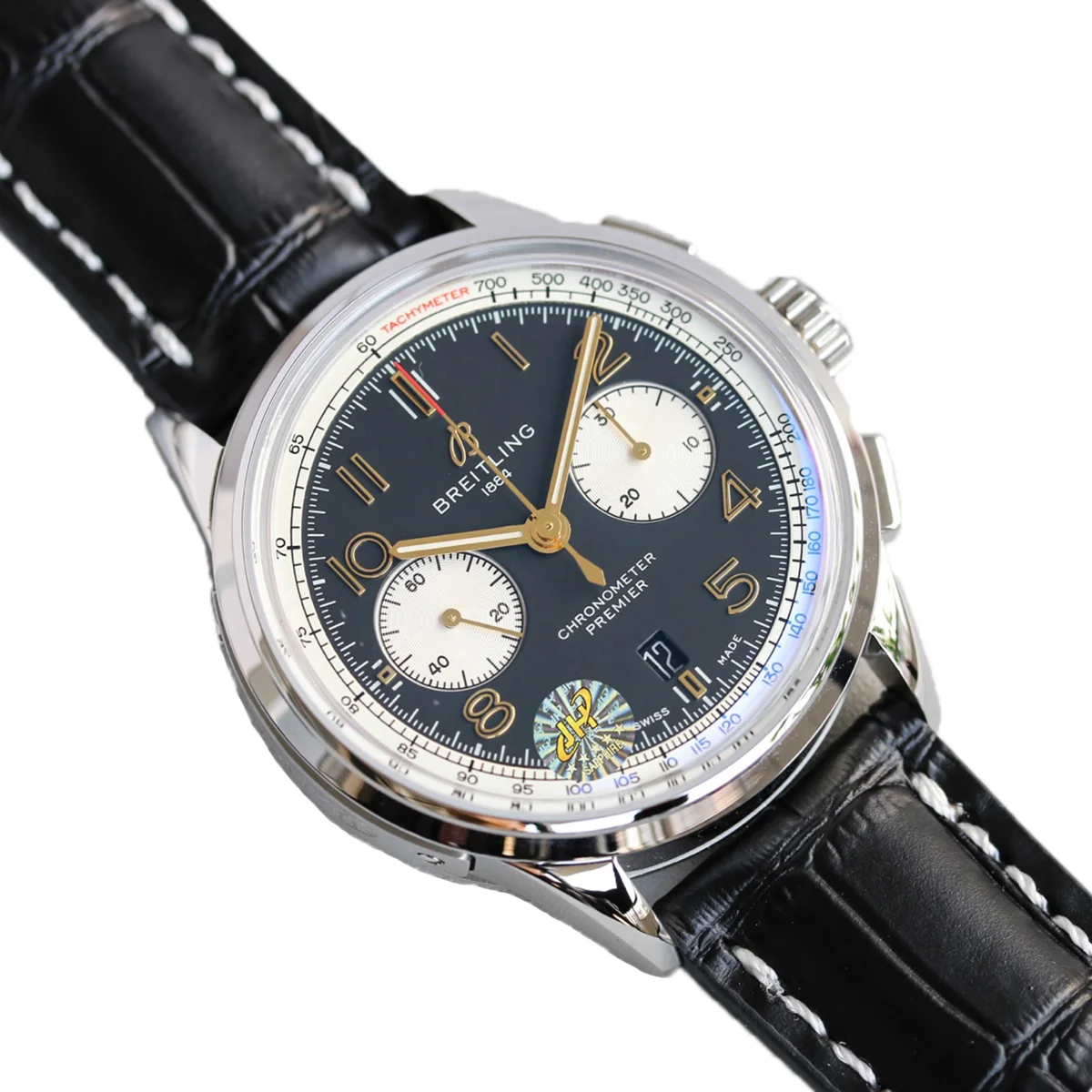 Premier B01 Chronograph 42 Blue Dial in Steel Ref. AB0118A21B1X2