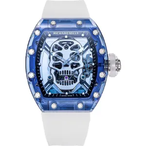 RM 027-01 Tourbillon Blue Sapphire Skull