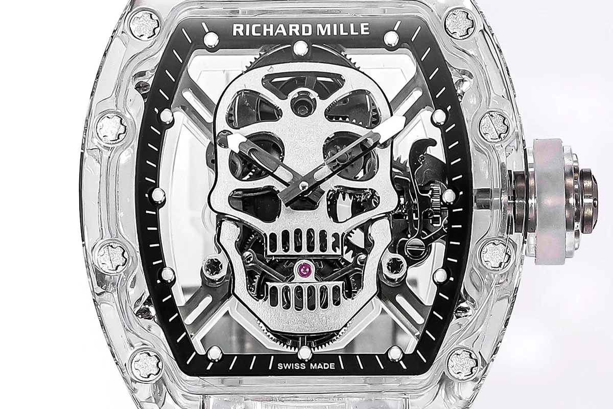 RM 027-01 Tourbillon Sapphire Skull