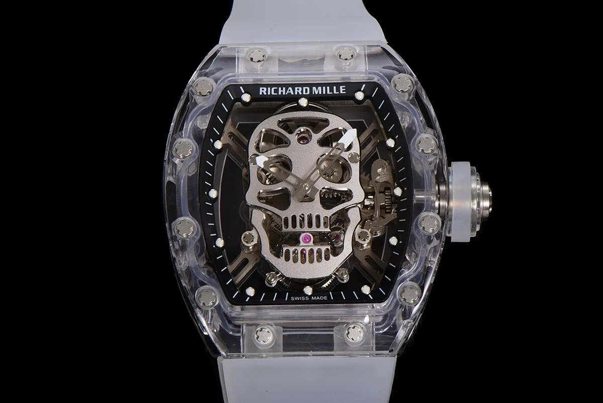 RM 027-01 Tourbillon Sapphire Skull