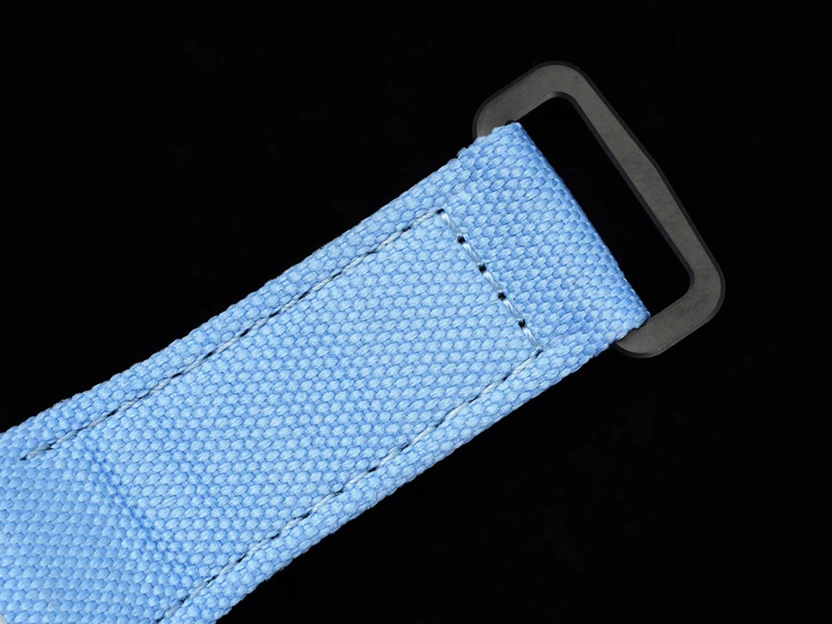 RM 027-02 Tourbillon Rafael Nadal White NTPT on Blue Nylon Strap