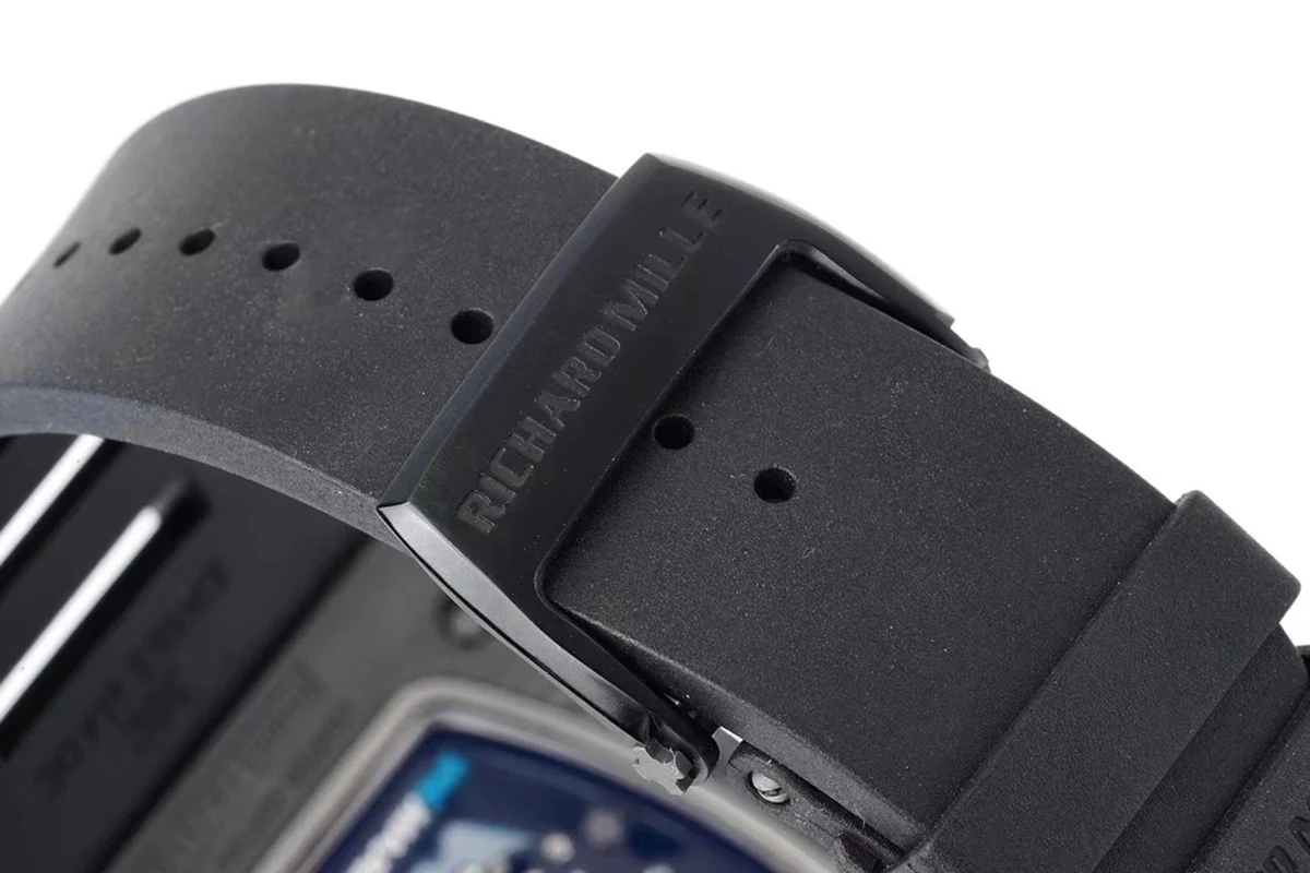 RM 055 Bubba Watson “Yas Marina Circuit” NTPT on Black Rubber Strap RMUL2