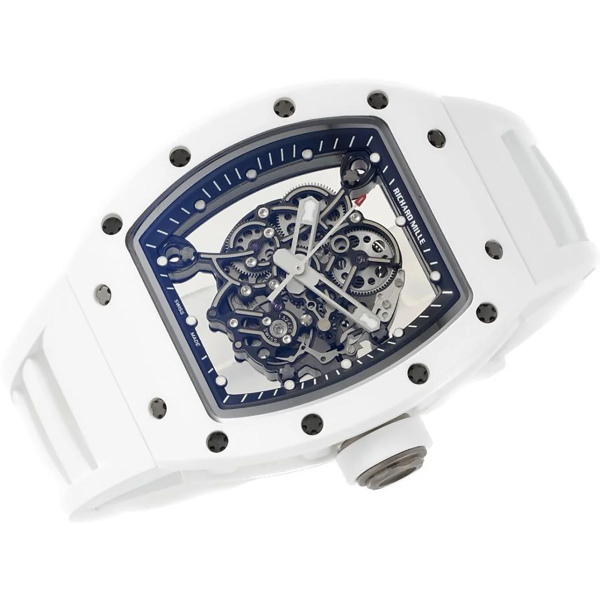 RM 055 White Bubba Watson White Ceramic on White Rubber RMUL2