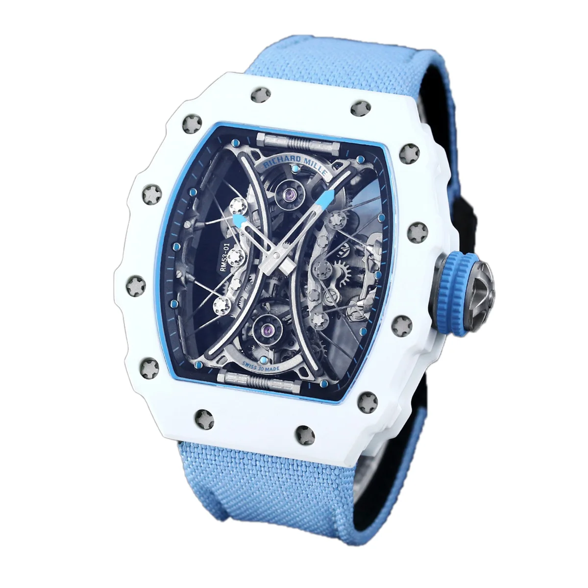 RM053-01 Richard Mille Pablo MacDonough in Blue Strap