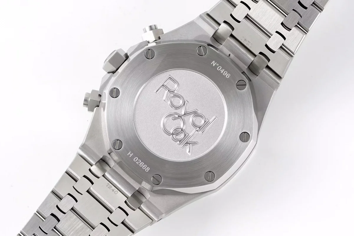 Royal Oak Self-Winding Chronograph Black Dial in Steel
