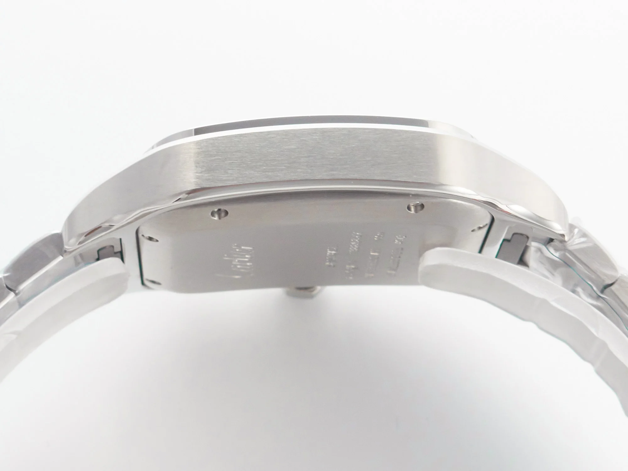 Santos de Cartier 40mm SS BVF 1:1 Best Edition White Dial on SS Bracelet MIYOTA 9015