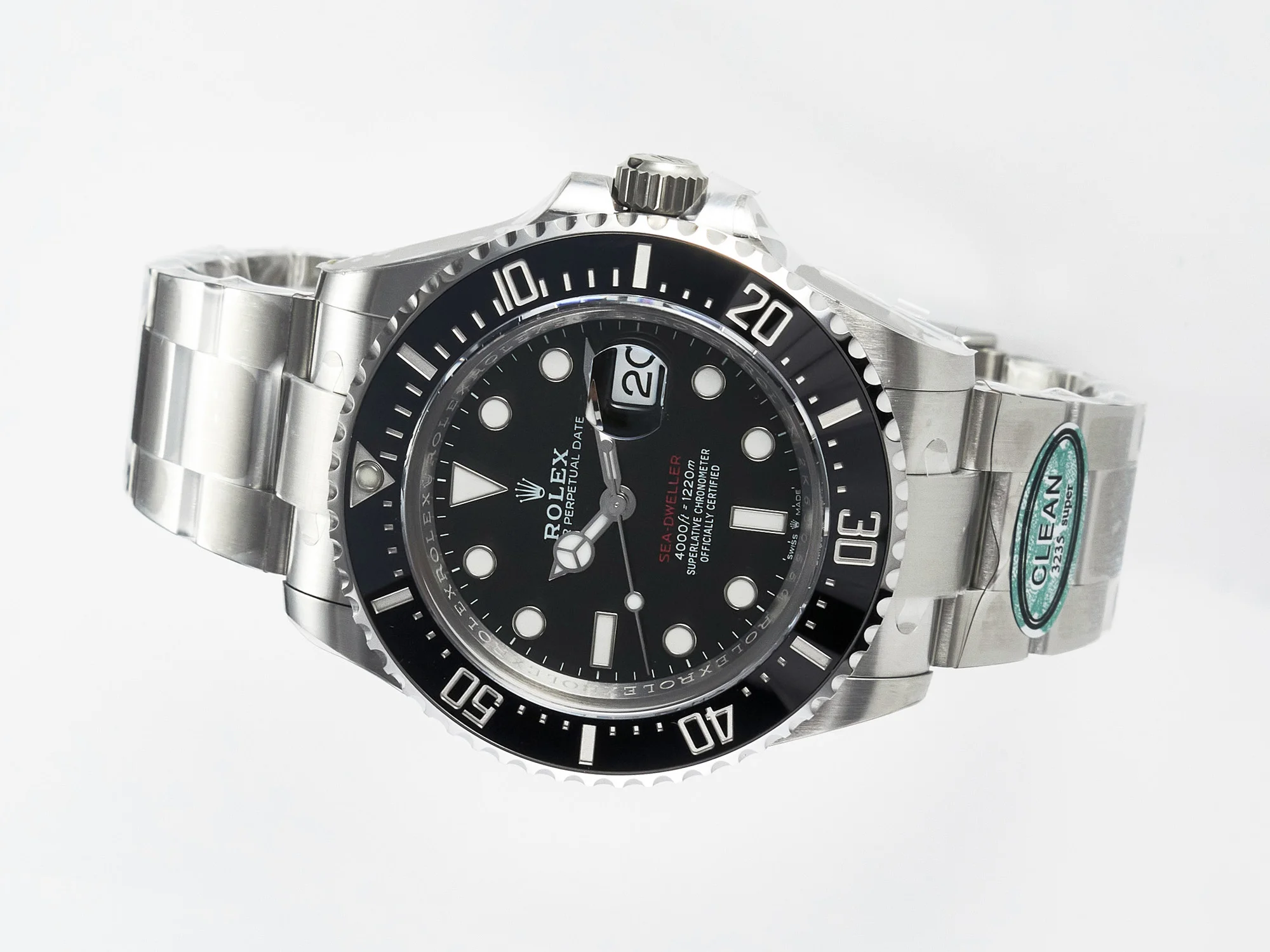 Sea-Dweller 126600 Clean 1:1 Best Edition 904L SS Case and Bracelet VR3235
