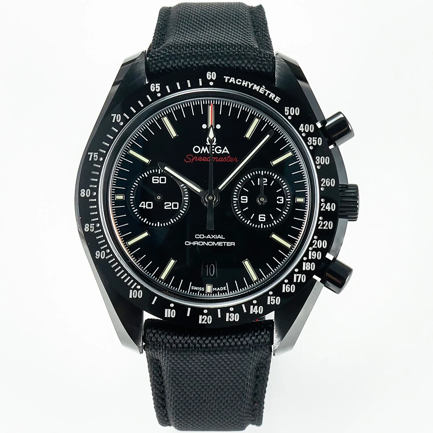 Speedmaster “Dark Side of The Moon” Real Ceramic N1F 1:1 Best Edition on Nylon Strap A9900