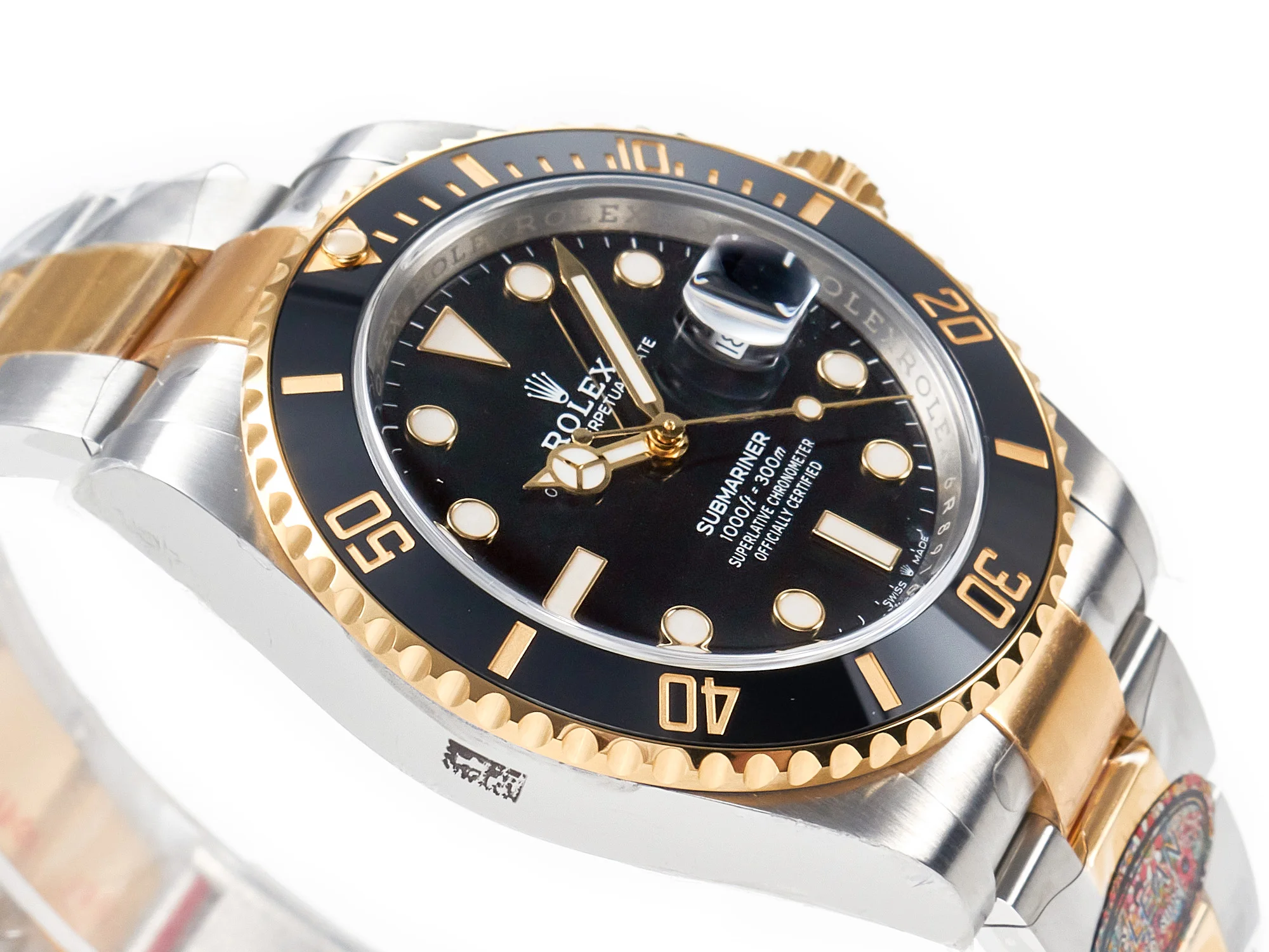 Submariner 126613LN 41mm Clean 1:1 Best Edition YG/SS Black Dial VR3235