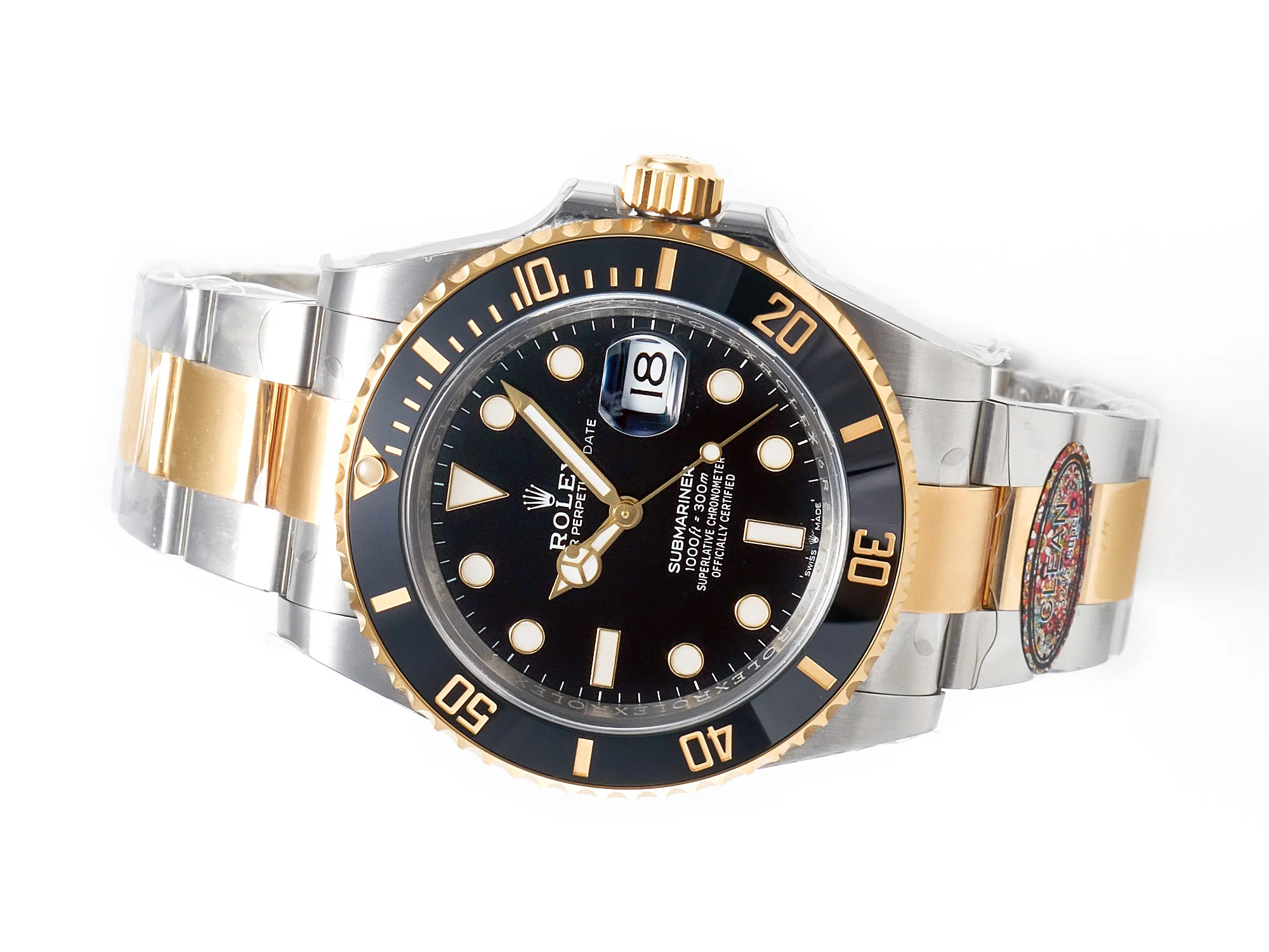 Submariner 126613LN 41mm Clean 1:1 Best Edition YG/SS Black Dial VR3235