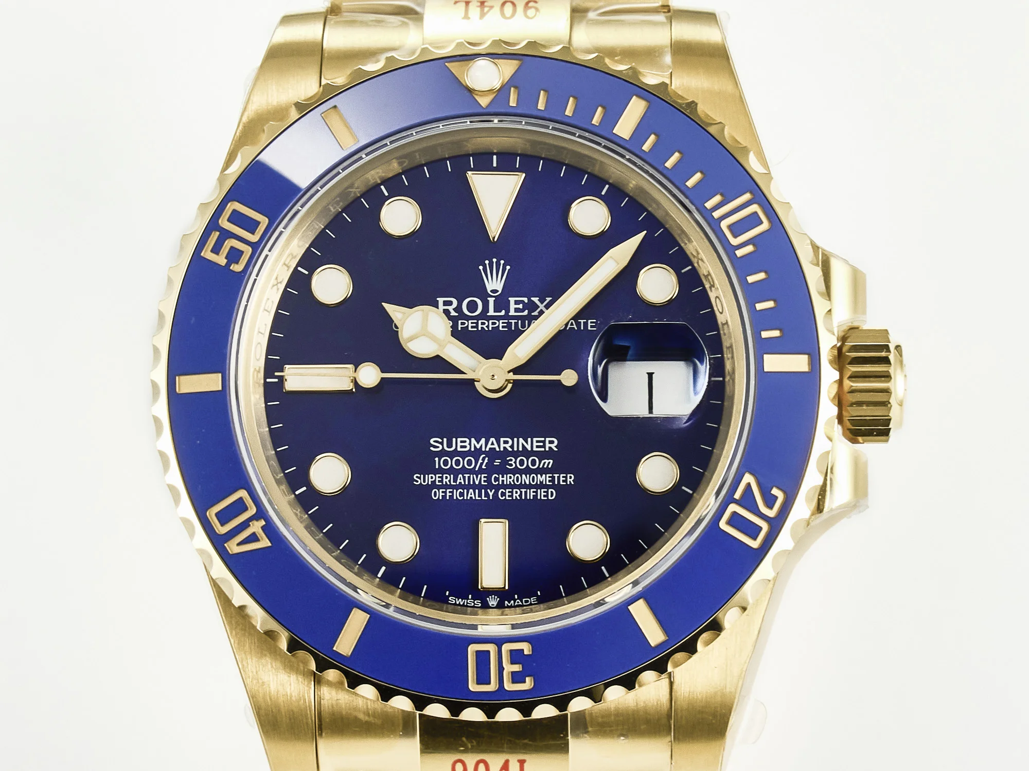 Submariner 41mm 126618 LB YG Blue Ceramic 904L Steel VSF 1:1 Best Edition VS3235
