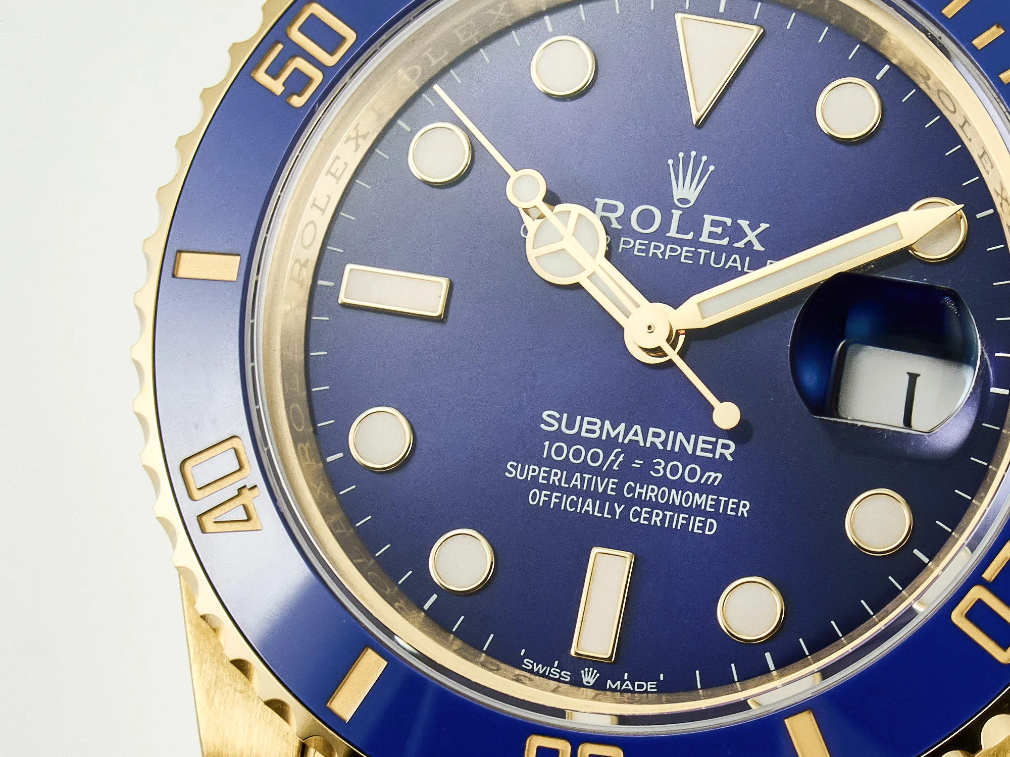 Submariner 41mm 126618 LB YG Blue Ceramic 904L Steel VSF 1:1 Best Edition VS3235