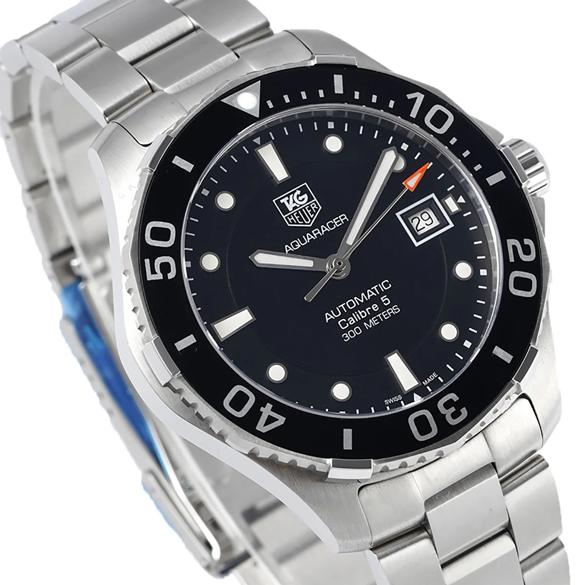 Tag Heuer Aquaracer Caliber 5 Black Dial Ref. WAN2110.BA08
