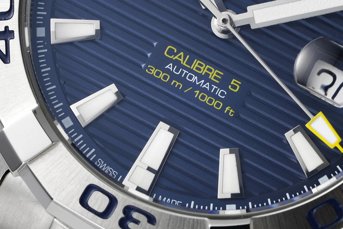 Tag Heuer Aquaracer Caliber 5 Blue Dial Ref. WAN2013.BA09