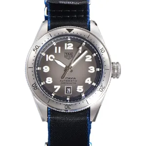 Tag Heuer Autavia Caliber 5 Grey Dial on Nylon Strap
