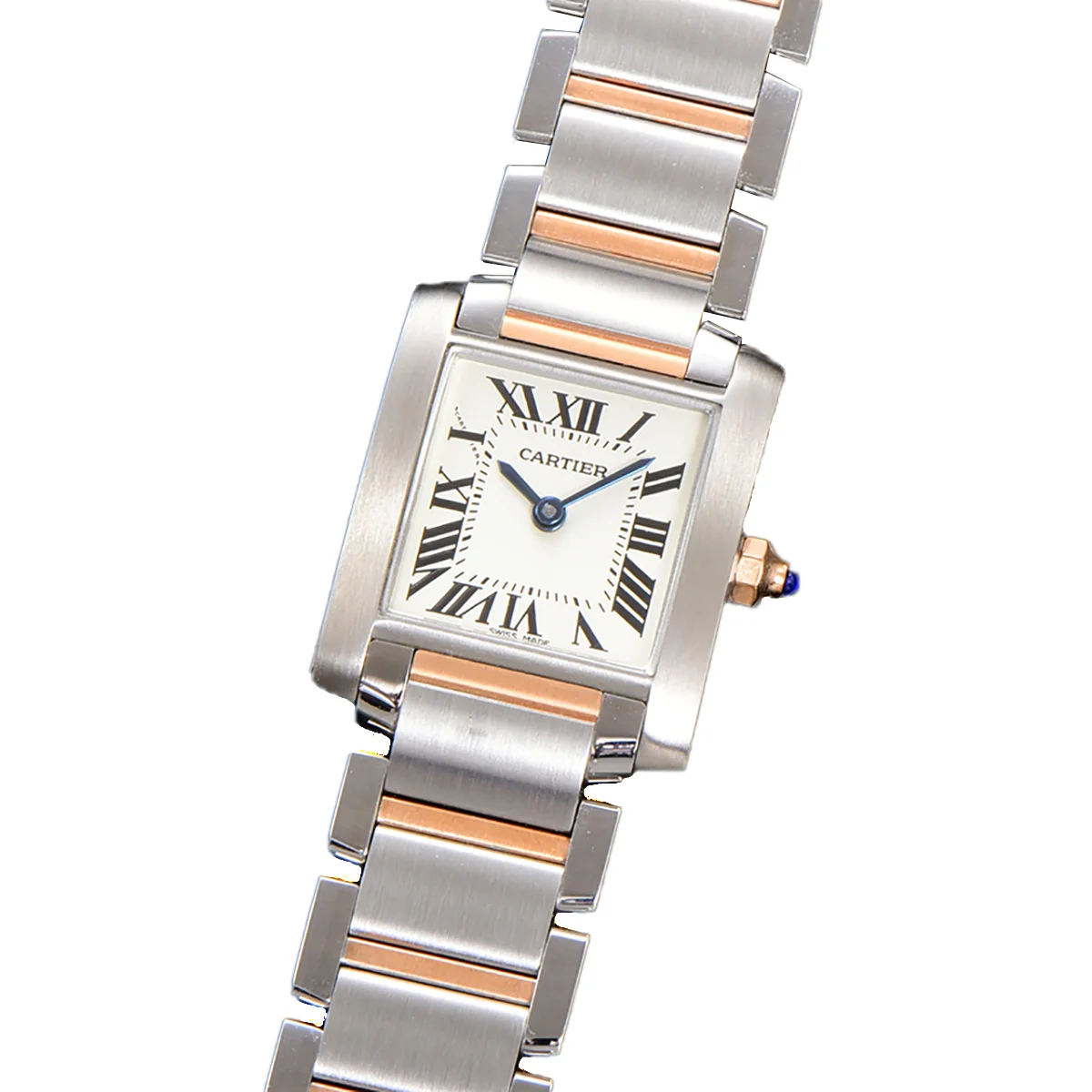 Tank Francaise Watch Small Steel/Rose Gold