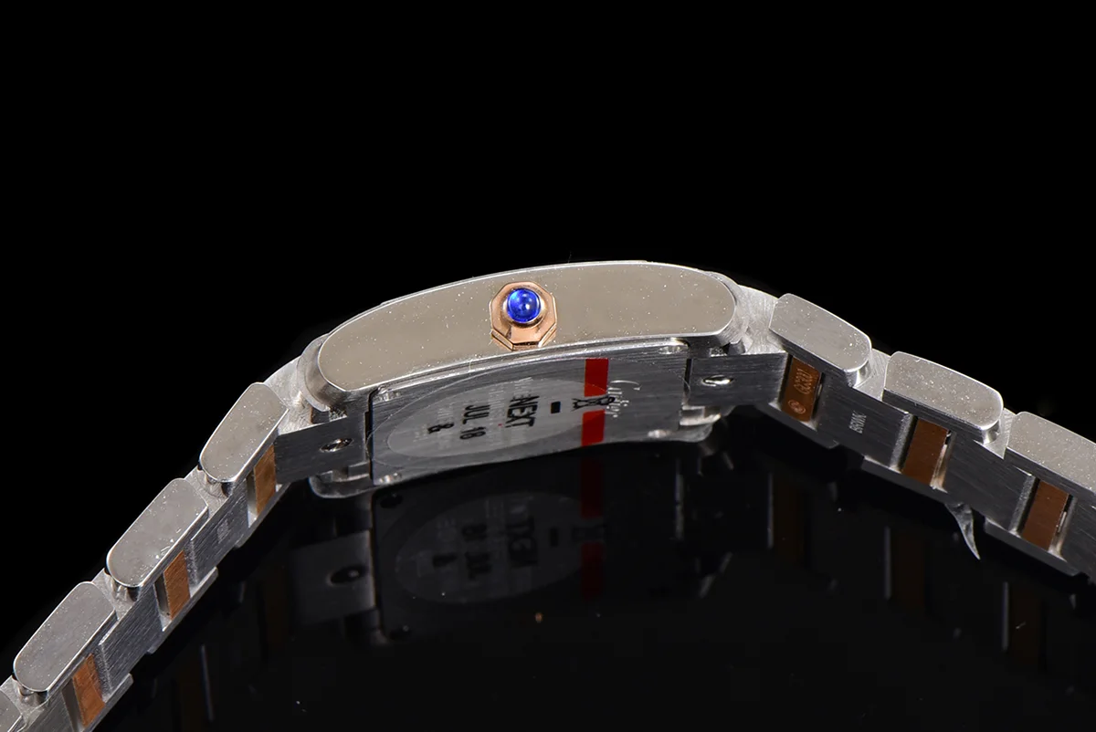 Tank Francaise Watch Small Steel/Rose Gold