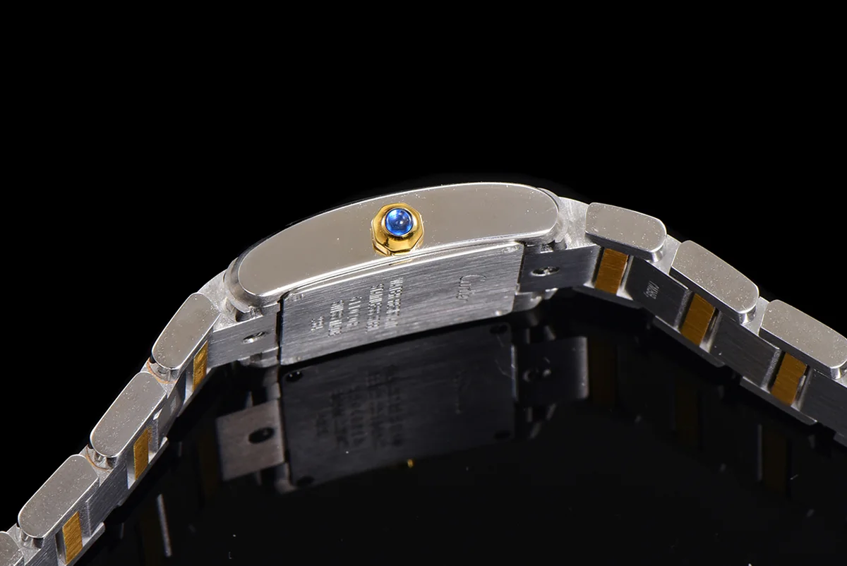 Tank Francaise Watch Small Steel/Yellow Gold