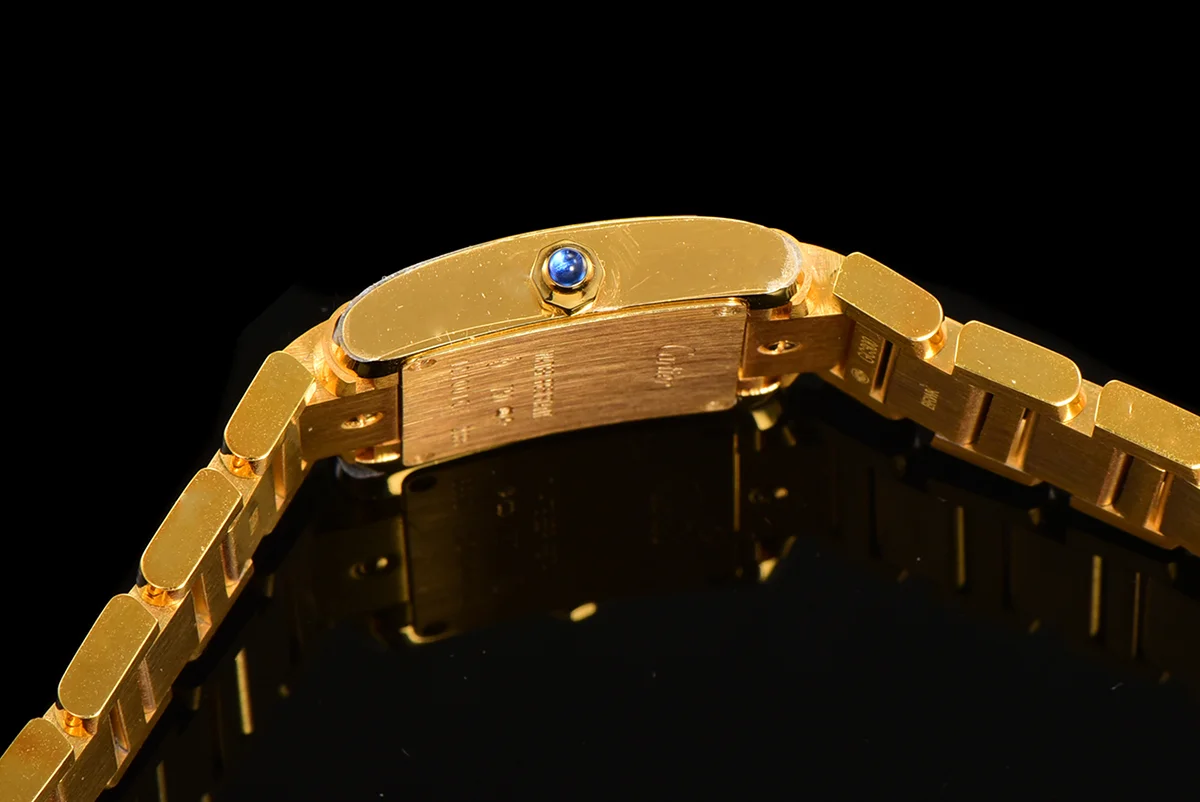 Tank Francaise Watch Small Yellow Gold