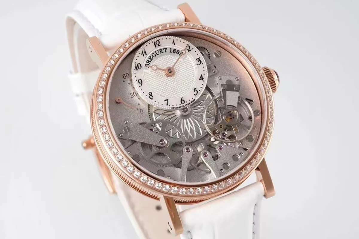 Tradition 7038BR/18/9V6/D00D Skeleton Dial in Rose Gold