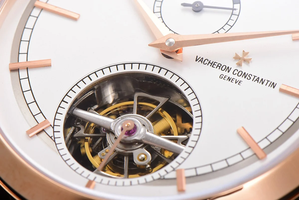 Traditionelle 14-Day Tourbillon White Dial in Rose Gold