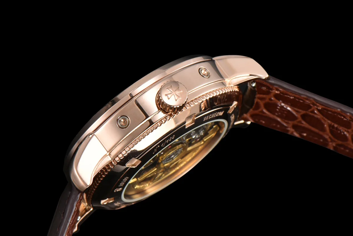 Traditionelle Complete Calendar White Dial in Pink Gold Ref. 4010T/000R-B344