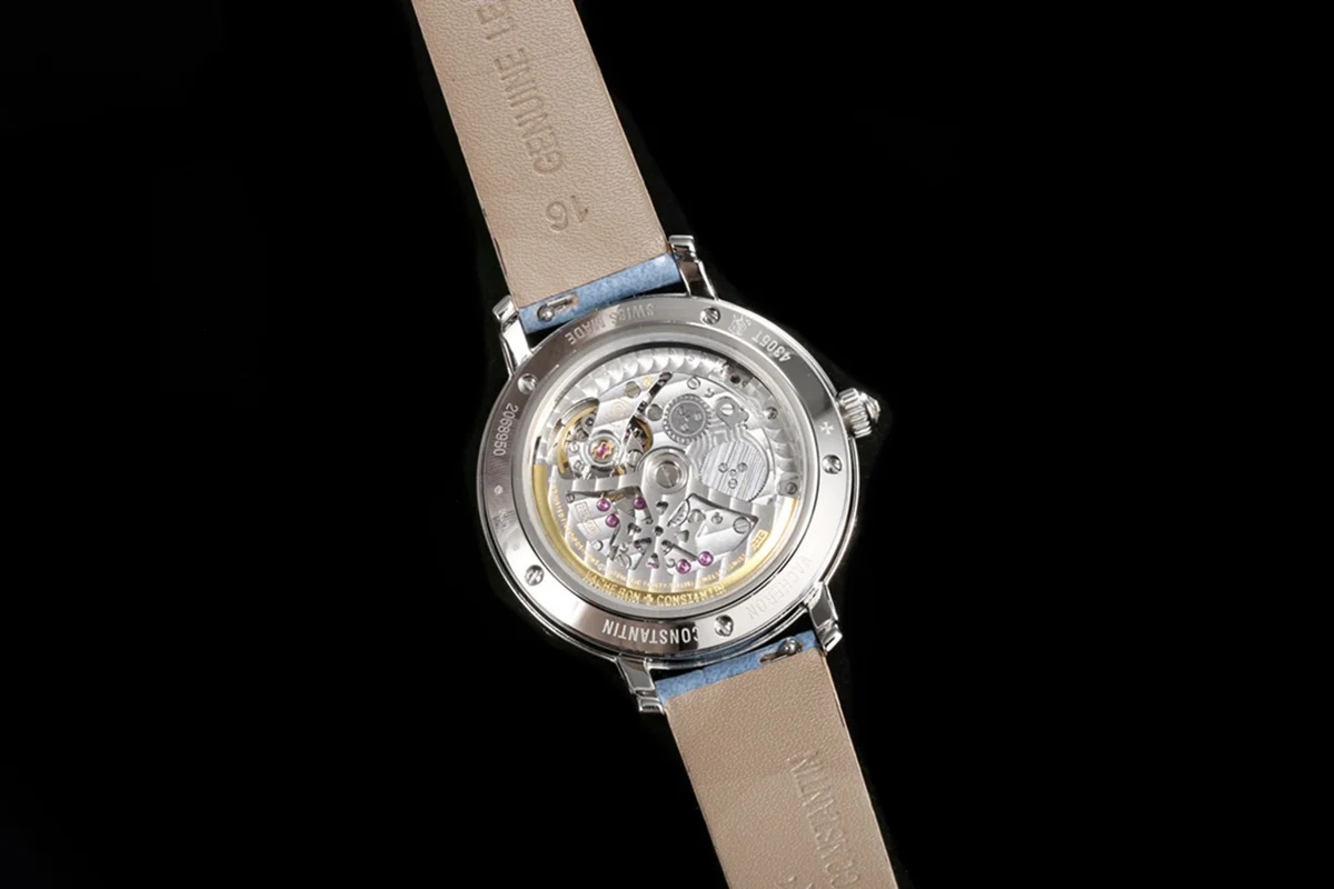 Traditionelle Perpetual Calendar Ultra-Thin 4305T/000G-B948 Blue Dial in White Gold