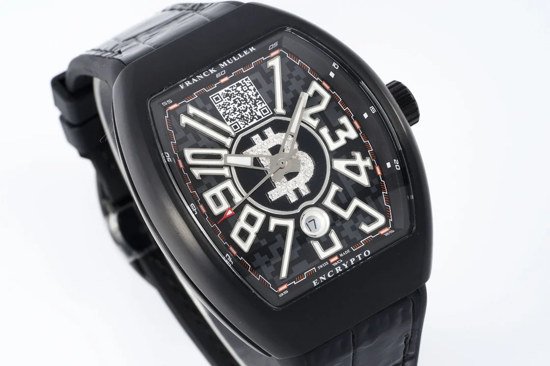 Vanguard Encrypto Black Dial in PVD V 45 SC DT BTC