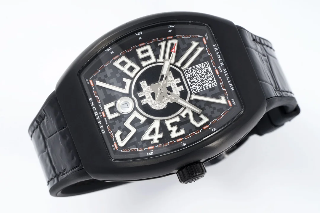 Vanguard Encrypto Black Dial in PVD V 45 SC DT BTC