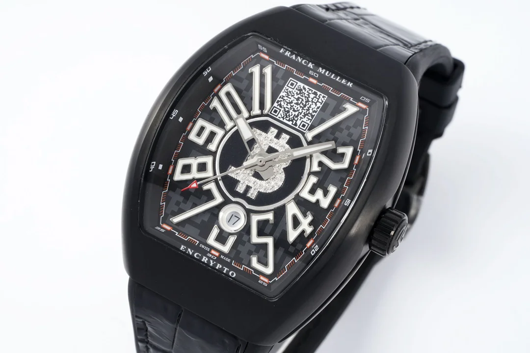 Vanguard Encrypto Black Dial in PVD V 45 SC DT BTC