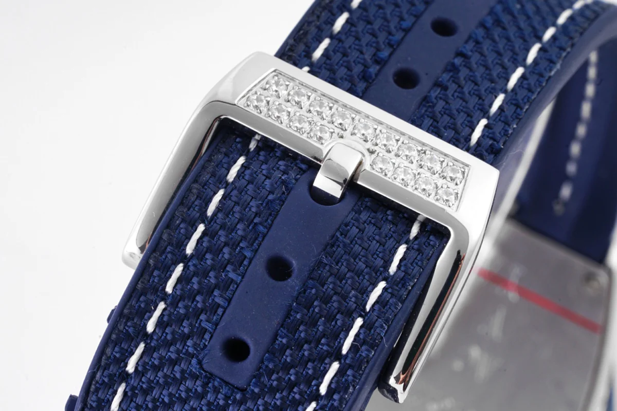 Vanguard Yachting Dragon V45YT Blue Dial with Diamond Bezel