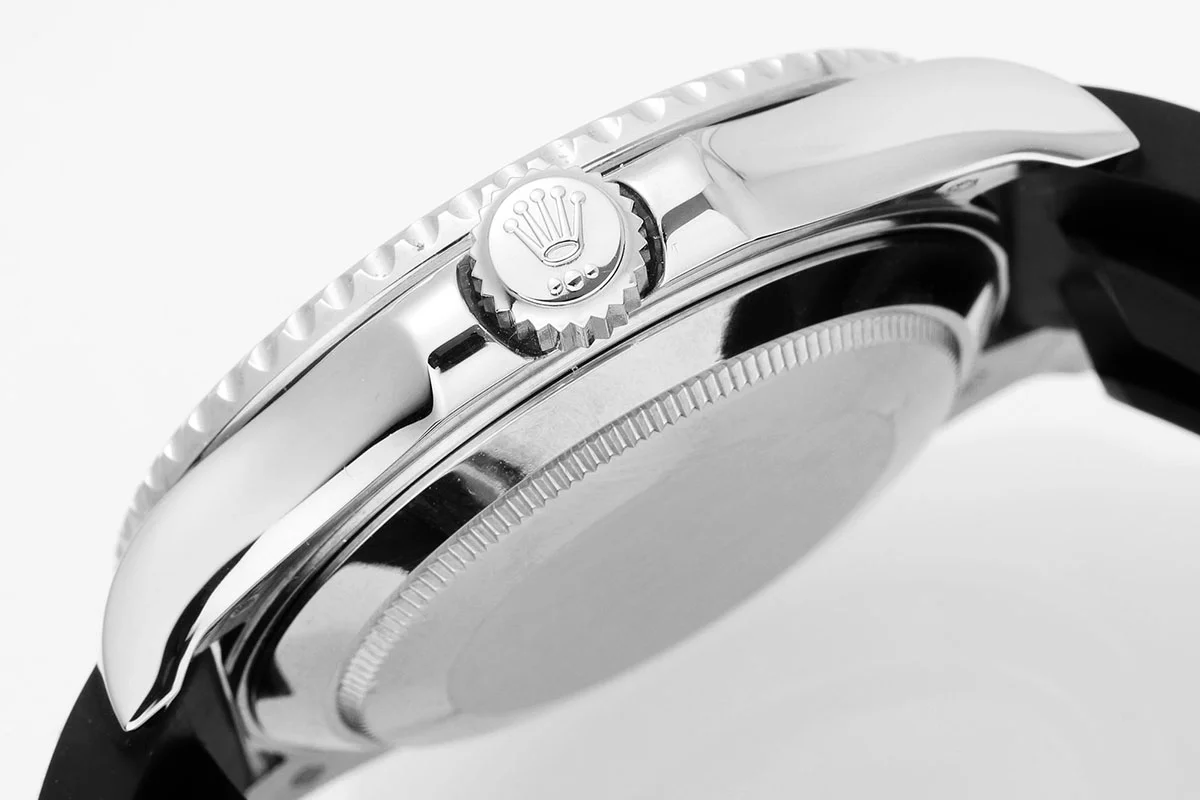 Yacht Master 40 126655 Black Dial with Rainbow Diamond Bezel