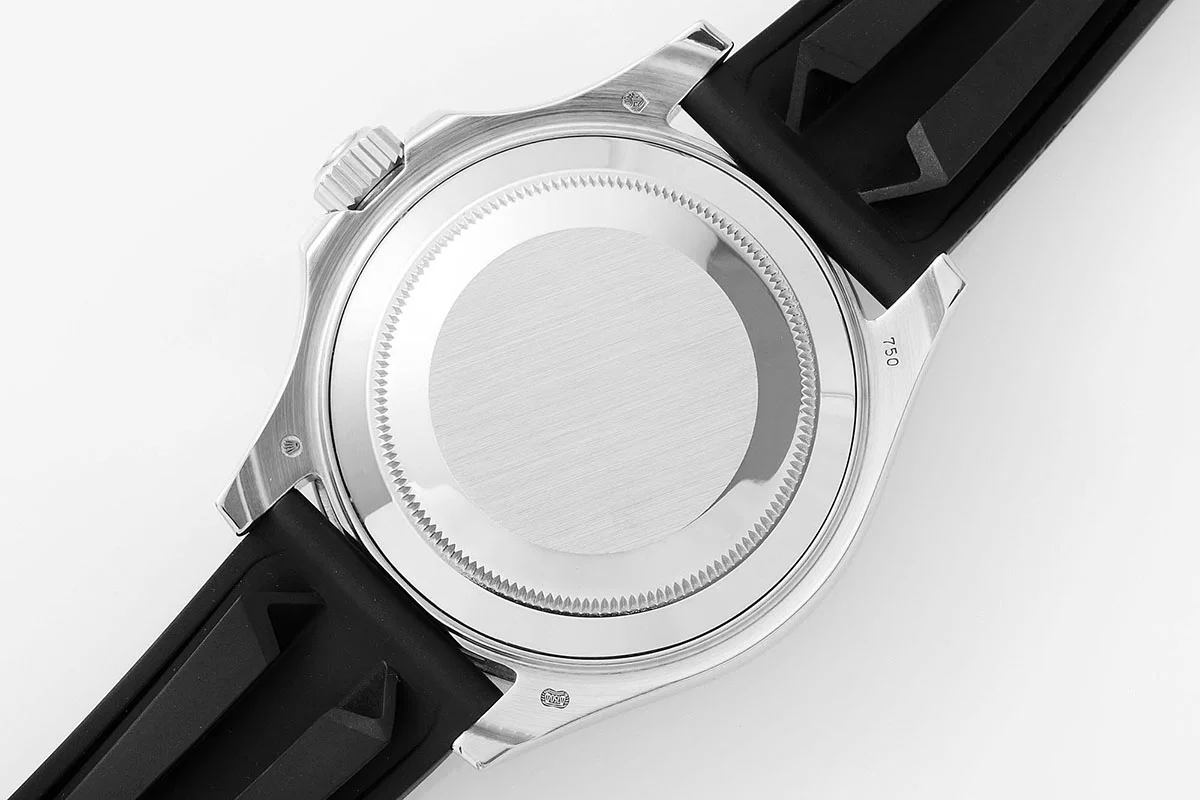 Yacht Master 40 126655 Black Dial with Rainbow Diamond Bezel